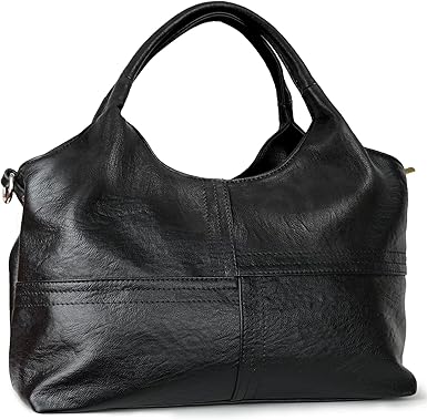 Vegan Leather Purses for Women with Detachable Satchel Strap, Ladies Handbags, Tote Hobo Bags with Top Handle