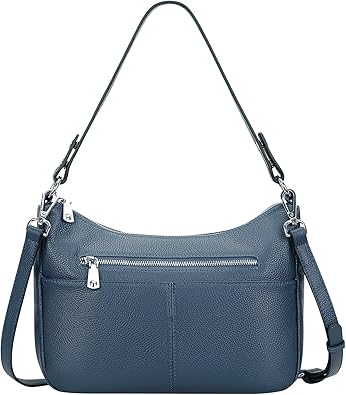 Soft Leather Handbags for Women Crossbody Purses Multi Pockets Shoulder Bags Messenger Bag Medium
