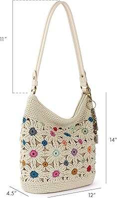 Sequoia Hobo Bag in Hand-Crochet, Soft & Slouchy Silhouette, Timeless & Elevated Design